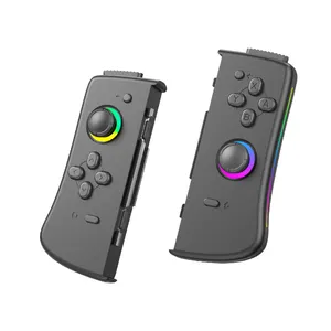 Veri kurbağa JC09 kablosuz oyun kontrolü için Nintendo anahtarı sevinç Pad anahtarı denetleyici Joystick Gamepad 6 eksen sevinç Con anahtarı siyah