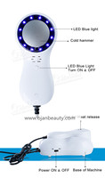 Máquina de belleza de crio-electroporación de piel facial fresca/dispositivos antienvejecimiento de martillo frío caliente