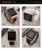 Montre connectée DZ09 avec emplacement pour carte SIM, appels, suivi de la forme physique, comptage des pas, surveillance du sommeil, notifications de messages, écran de 1,5 pouces