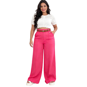 Abbigliamento Personalizzato di Marca, <span class=keywords><strong>Pantaloni</strong></span> Casual da Donna Taglie Forti, Stile Streetwear, Gamba Dritta <span class=keywords><strong>Senza</strong></span> <span class=keywords><strong>Cintura</strong></span>, Moda Sehe - Product Image 4