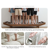 Sofá Maxky Cloud, Muebles para el Hogar, Estilo Nórdico Japonés, Tela Tecnológica, Sala de Estar, Tela de Nogal Negro, Sofá Francés