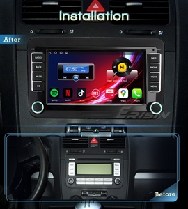 Đầu CD/DVD Android 14 cho xe hơi Eu Stock Erisin ES6635V dành cho VW Passat, Seat, Skoda, tích hợp CarPlay không dây, Radio tự động, DSP, đa phương tiện 4G - Product Image 3