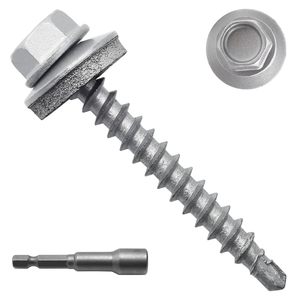 Farmer <b>Screws</b> <b>Galvanized</b> Hex Head Self-Drilling Metal Roofing <b>Screws</b> - Product Image 5