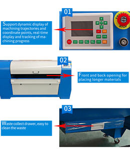 Tubo láser de vidrio co2, 80w, 100w, 130w, 150w, <span class=keywords><strong>precio</strong></span> - Product Image 3