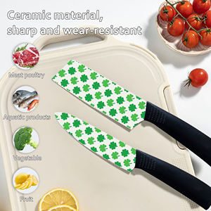 Entrega Súper Rápida, Juego de 2 Cuchillos de Chef con Hoja de Cerámica y Mango de Plástico, Más Vendidos, Envío Gratis - Product Image 3