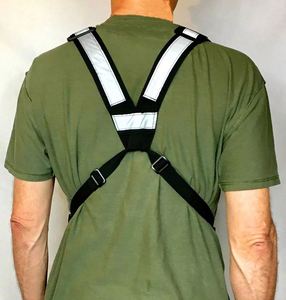 BSCI Factory Dual Portable Radio Chest <b>Harness</b> <b>Man</b> Vest Bag Chaleco Universal Front Pouch Holder Holster - Product Image 5