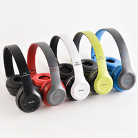 Vente en gros P47 Écouteurs BT sans fil pliables Version 5.0 Casque de jeu à réduction de bruit avec micro pour le sport et les voyages Utilisation PC et DJ