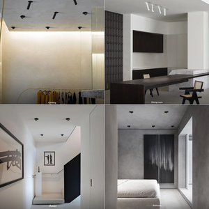 Faretti LED Architettonici Ecolux CE ETL SAA, Faretti LED Regolabili da Interno in Alluminio, Faretti Incassati COB LED per Hotel - Product Image 3