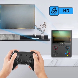 وحدة تحكم تناظرية محمولة طراز X6 بشاشة Ips عالية الدقة ، مشغل ألعاب صغير محمول باليد ، عصا تحكم ثلاثية الأبعاد مدمجة في + Games - Product Image 6