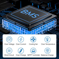 Centre de données IA Edge JApower 30 kW 107 kWh Système de stockage tout-en-un Deye 314 Ah Haute Performance BESS Batterie 30 kW Prête à l'emploi en stock