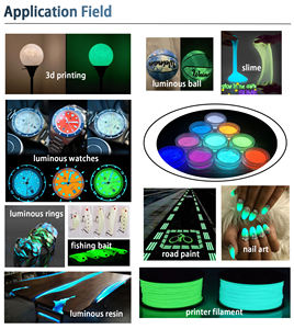 ניאון פיגמנט ניאון אבקה שרף לבן כדי זוהר אבקה לבנה כדי זוהר אבקה כהה פיגמנט עבור שרף - Product Image 6