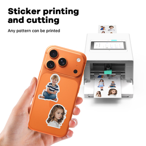 3-in-1 Thermal Dye-Sublimation Photo Mobile Phone Skin Sticker Printer and Cutting Machine for DIY <strong>Back</strong> Film Screen <strong>Protector</strong> - Product Image 4
