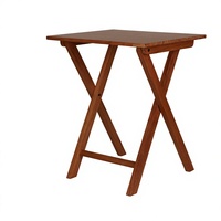 Tables consoles pliantes en bois massif pour l'entrée, le salon et l'extérieur, de haute qualité, directement du fabricant