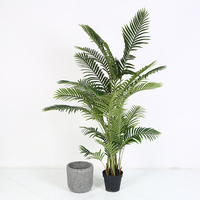 Plantes artificielles en plastique en gros : Chrysalidocarpus Lutescens, Areca, Bambou, Palmier de Madagascar en pot