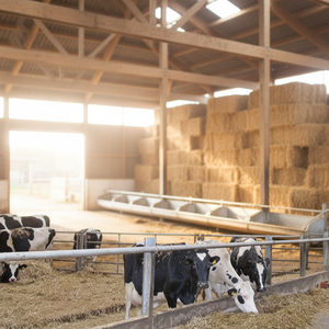 Structure <span class=keywords><strong>en</strong></span> acier léger robuste à installation facile, modèle personnalisé pour fermes avicoles/laitières, hangars à vaches, soudage et découpe - Product Image 2