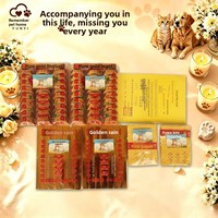 Kit de Fournitures Cérémonielles pour Animaux de Compagnie en Gros – Offrandes Cérémonielles en Papier Assorties, Tributs en Forme d'Os pour Services Funéraires Commémoratifs de Chats et Chiens