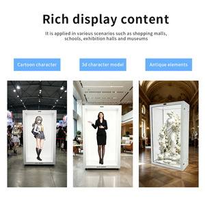 Boîte holographique 3D de 22 à 98 pouces, vitrine LCD transparente, écran tactile haute résolution 4K, boîte d'affichage LCD transparente, prix OEM - Product Image 3