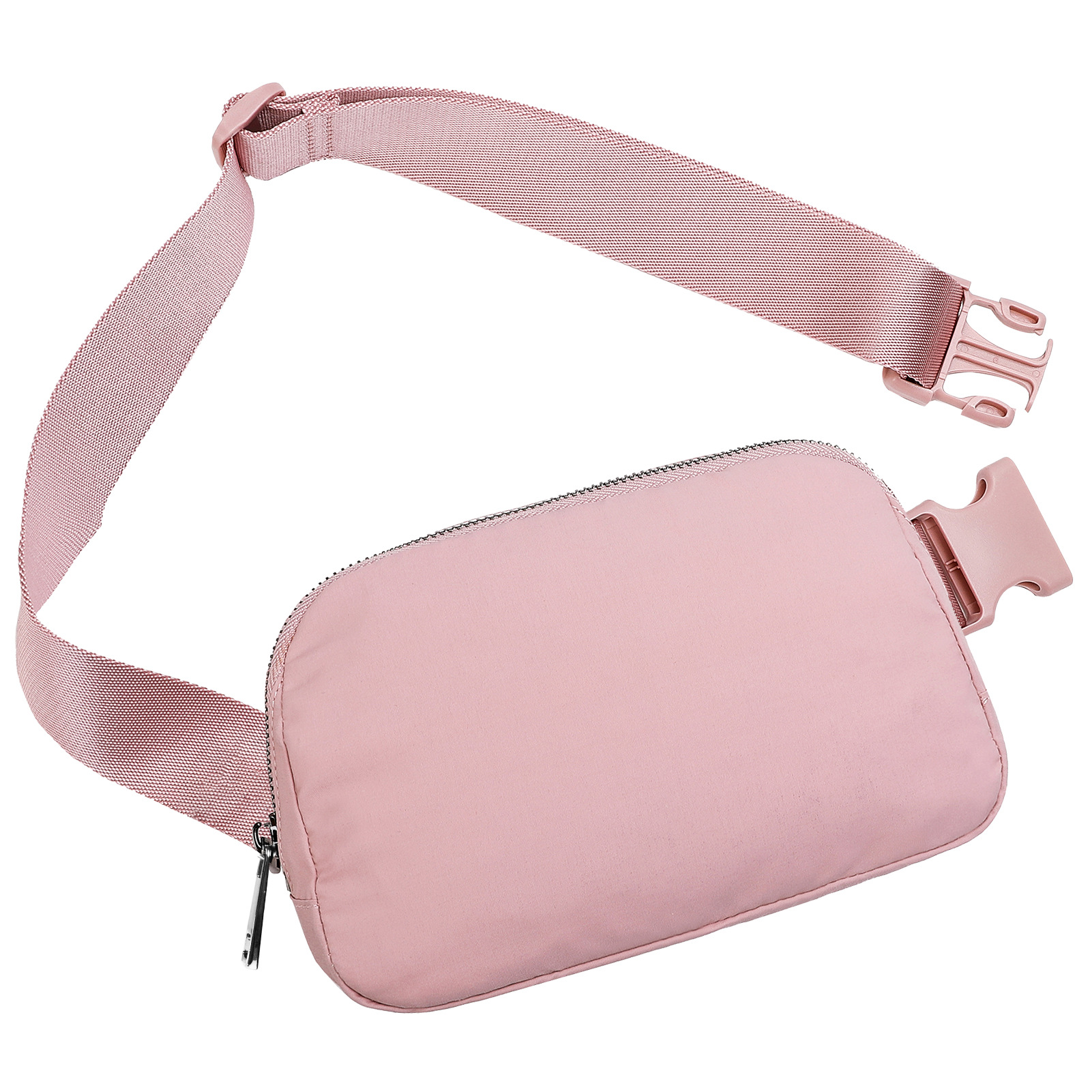 New Trend Fashion Nylon Belt Bag Lightweight Fanny Pack Bum Waist Bag For Women Man