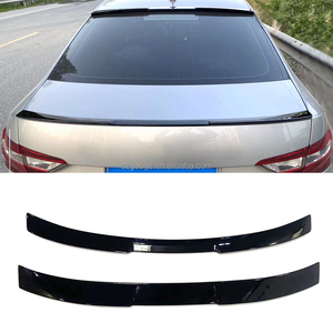 Personnalisation d'usine, spoiler de voiture en ABS noir brillant pour <span class=keywords><strong>Skoda</strong></span> Superb 2016-2019 - Product Image 5