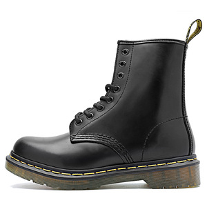 מגפי קז'ואל אירופאיות-אמריקאיות לגברים במידות גדולות 1460 קלאסיים, שרוכים קדמיים, 8 חורים, עור אמיתי, סוליית גיד בקר קלה - Product Image 5