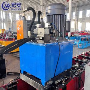 Machine de formage de profilés CD UD HAUAN certifiée CE ISO 50 75 100, contrôlée par PLC, avec moteur à engrenages et roulement, pour plaques de plâtre légères, facile à utiliser - Product Image 3