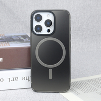 Coque de Téléphone Mobile Magnétique Zeniqeen pour iPhone 16 Pro Max, Étui Magnétique Original de Même Couleur pour iPhone 15 14 13