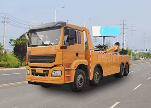 Truk Derek Terintegrasi 8x4 Diesel EURO 5 Tugas Berat Baru dengan Kapasitas Muatan Stabil - Product Image 4