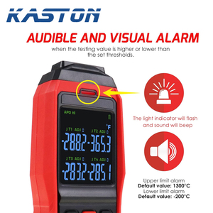 Công nghiệp <span class=keywords><strong>4</strong></span> kênh kỹ thuật số Nhiệt kế ẩm kế dữ liệu logger nhiệt độ cụ - Product Image 3