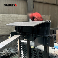Niveleurs de quai DAHUI 3-8 tonnes, niveleur de quai manuel à bordure, en acier au carbone, avec levage hydraulique, utilisé pour les machines de manutention de camions