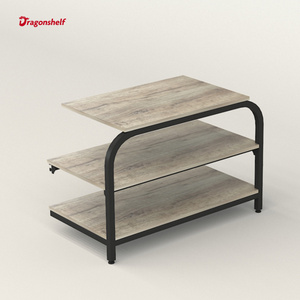 Dragonshelf <span class=keywords><strong>grigio</strong></span> verde venatura del legno ferro scaffali per negozi di fascia alta bellissimi scaffali per supermercati boutique d'arte - Product Image 6