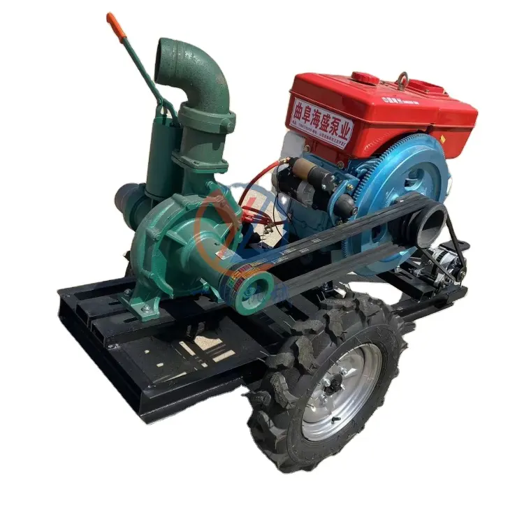 Energy and water saving high-pressure sprinkler pump remote irrigating agricultural diesel pump