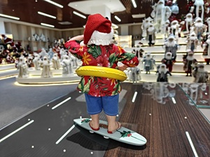Decorazione Natalizia <span class=keywords><strong>Babbo</strong></span> <span class=keywords><strong>Natale</strong></span> 12 Pollici in Poliestere e Tessuto, Figurina Personalizzata Non Tossica, Durevole ed Ecologica - Product Image 5