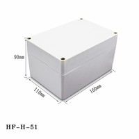 Scatola della batteria elettrica impermeabile all'aperto produttore Custom IP65 Abs custodia elettronica in plastica scatola della batteria