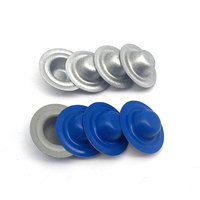 Galvalume Steel Bonded Plain Finish Cup Washers Superior Corrosion Resistance Screw Caps Seals Over Existing Screws for Roofing