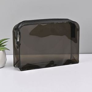 Sac de voyage transparent en EVA avec poignée, personnalisable, faible MOQ, pour accessoires capillaires, bonbons et maquillage pour enfants, en PVC coloré - Product Image 2