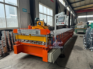 Ironstar Tốc Độ Cao 980 Hình Thang Tấm Lợp Kim Loại Roof Tấm Tường Bảng Điều Chỉnh Dài Khoảng Ibr Cuộn Tạo Thành Máy - Product Image 5