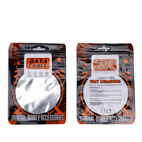 Kantong Plastik Kemasan Kabel Data Pengisian Cepat dengan Segel Zip Lock, Aksesoris Ponsel Original, Dapat Disegel Ulang, dan Sudah Dicetak