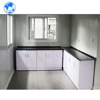 Panneau sandwich en polyuréthane sur panneau de ciment préfabriqué, construction rapide, maison modulaire, mini-maison, maison préfabriquée