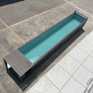 Piscina Prefabricada <span class=keywords><strong>de</strong></span> Acero <span class=keywords><strong>de</strong></span> 40 pies para Lago, Piscina Exterior para Resort <span class=keywords><strong>de</strong></span> Montaña, Casa <span class=keywords><strong>de</strong></span> Huéspedes o Villa con Vista al Lago - Product Image 2