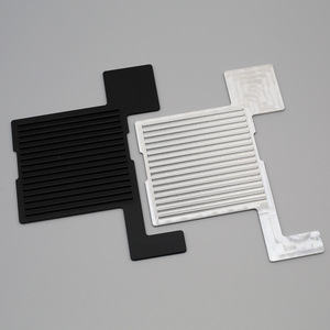Pièces estampées en acier inoxydable Boss E-15 BS-87 pour applications tactile avec peinture par poudrage et traitement personnalisé - Product Image 1