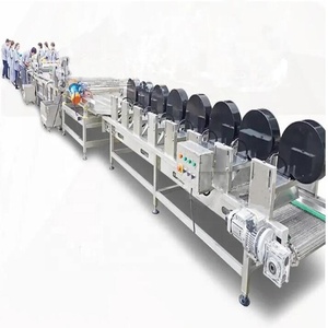 Línea de Producción de Procesamiento de Coliflor y Brócoli Congelados de 1000 kg/h, Máquina para Cortar, Lavar, Escaldar, Secar y <span class=keywords><strong>Congelar</strong></span> - Product Image 6