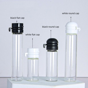 Flacone in Vetro Trasparente Antimanomissione da 1ml, 2ml, 3ml, 5ml, con Tappo a Scatto, per Olio Essenziale, Campioni, Siero Cosmetico e Polveri - Product Image 6