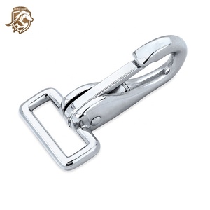 Deri zanaat donanım karabina kanca toka için 25mm çinko alaşım kare klip kopça toka - Product Image 2