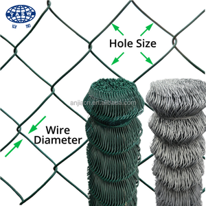 Rouleau de grillage cyclonique pour clôture, maille 1,50 de haut x 10, clôture en mailles losangées - Product Image 3