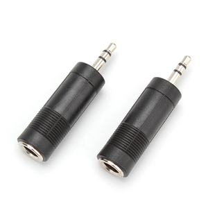 3 cực AUX 3.5mm nam chuyển đổi 6.5mm Nữ chuyển đổi âm thanh tai nghe micro chuyển đổi Micro Mic cắm - Product Image 3