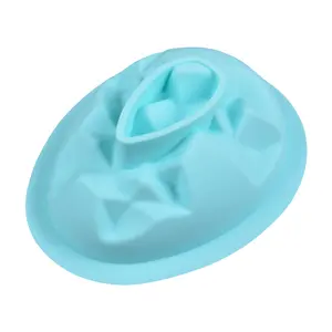 Nouveau oeuf cassable moule de pâques Silicone Mousse gâteau boulangerie moule pâtisserie accessoires gâteau décoration outils