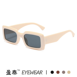 Eyewear <b>Square</b> <b>Sunglasses</b> UV400 PC Frame Women Fashion Sunshades - Product Image 4
