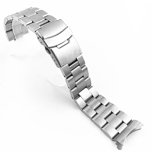 <span class=keywords><strong>Bracelet</strong></span> de montre en acier inoxydable massif, <span class=keywords><strong>bracelet</strong></span> de montre brossé avec extrémités incurvées, remplacement pour Seikos SKX700 20 <span class=keywords><strong>22MM</strong></span> - Product Image 2