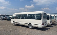 Bus Mini/Coaster Diesel d'occasion à transmission manuelle Euro 3, sièges confortables, 32 places, à vendre