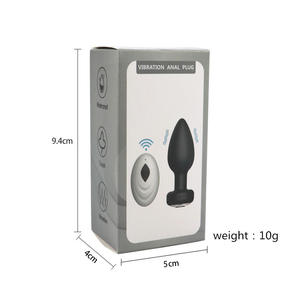 <span class=keywords><strong>Vendita</strong></span> calda senza fili anale <span class=keywords><strong>Plug</strong></span> - 12 modalità di vibrazione telecomando per uomini/donne/coppie (LGBTQ + Friendly) - Product Image 2